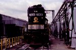 SOU 7008 sits at the fuel racks in Glenwood Yard